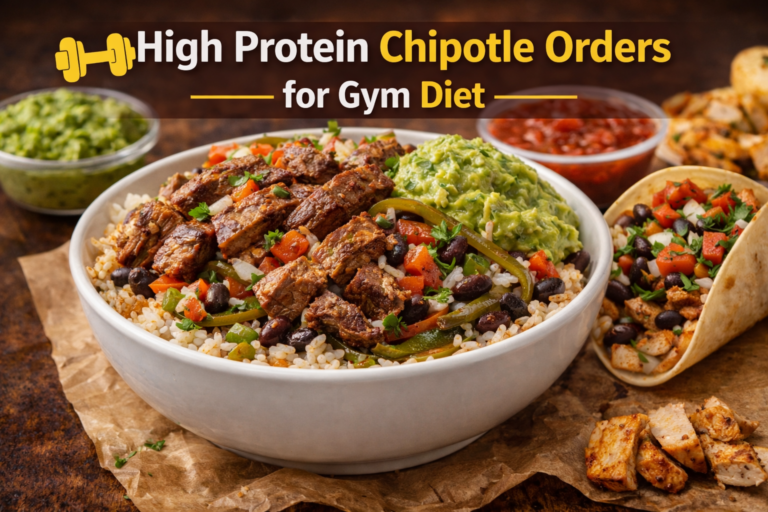 High Protein Chipotle Orders for Gym Diet