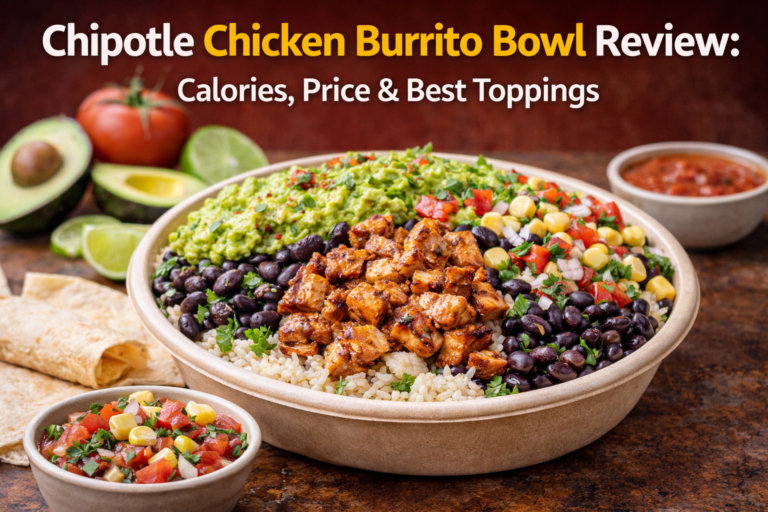 Chipotle Chicken Burrito Bowl Review: Calories, Price & Best Toppings