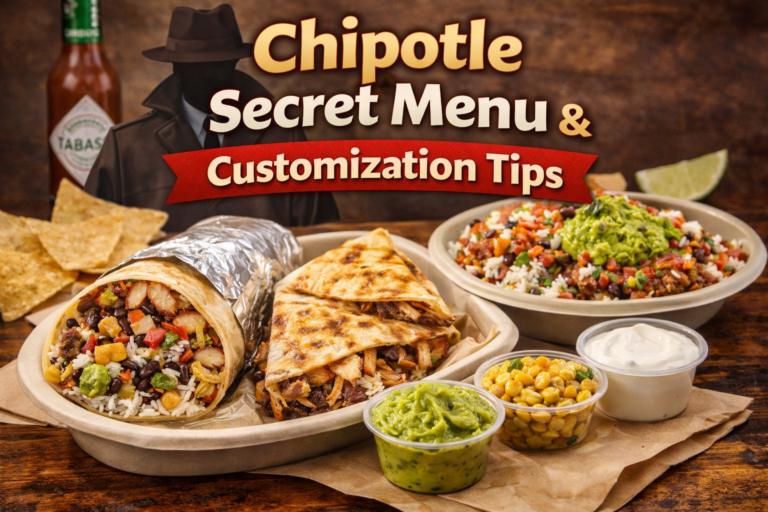 Chipotle Secret Menu & Customization Tips