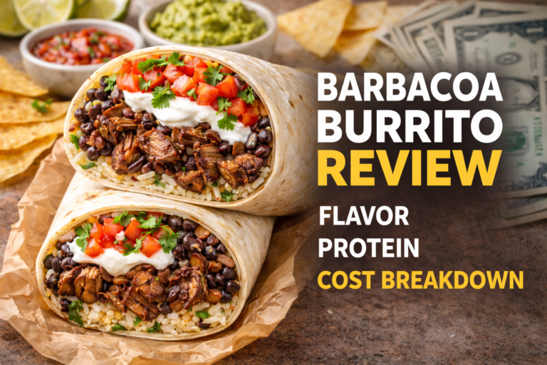 Chipotle Barbacoa Burrito Review: Flavor, Protein & Cost Breakdown