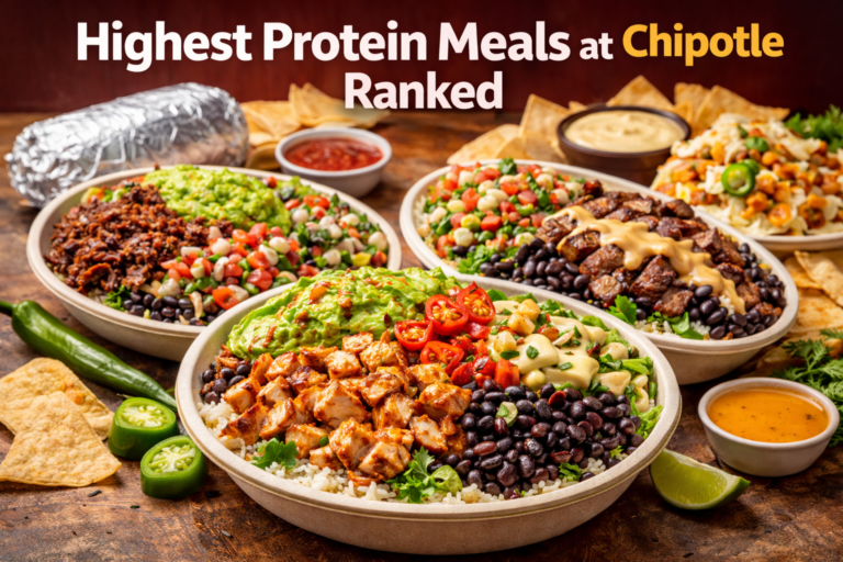 Highest Protein Meals at Chipotle Ranked