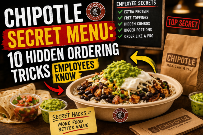 Chipotle Secret Menu: 10 Hidden Ordering Tricks Employees Know