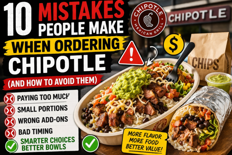 10 Mistakes People Make When Ordering Chipotle (And How to Avoid Them)