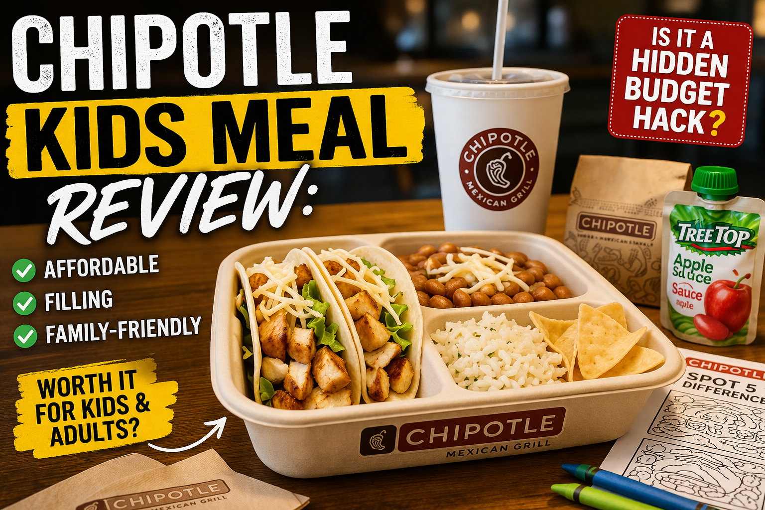 Chipotle Kids Meal Review: I Tried It as an Adult – Is It a Hidden ...